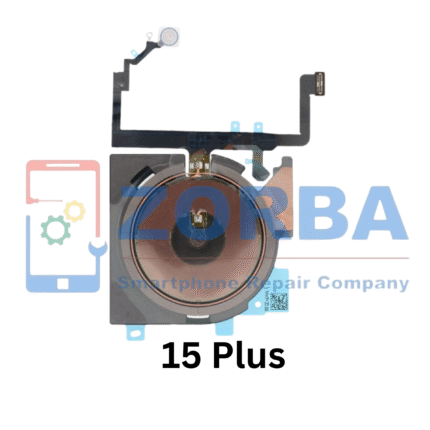 Wireless NFC Charging for the iPhone 15 Plus Using a Flash Flex Cable